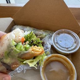 Tofu Spring Rolls (3 rolls)