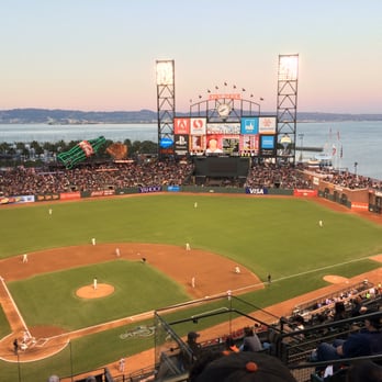 Oracle Park - Section 312, row 6 (typically less than $20 a ticket for weekday games) - Stadiums & Arenas Near Me - San Francisco, California