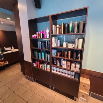 Starbucks - shelves of hair products in a coffee shop - Coffee & Tea Near Me - Tallahassee, Florida Starbucks - shelves of hair products in a coffee shop - Coffee & Tea Near Me - Tallahassee, Florida