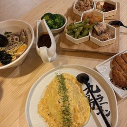 Pork Tonkatsu Omurice Pork Tonkatsu Omurice