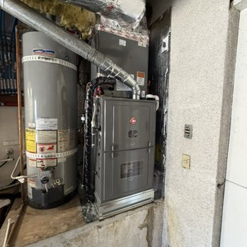 Fix Heating And Cooling - New Rheem 4-Ton Split System - Heating & Air Conditioning/HVAC Near Me - Compton, California Fix Heating And Cooling - New Rheem 4-Ton Split System - Heating & Air Conditioning/HVAC Near Me - Compton, California