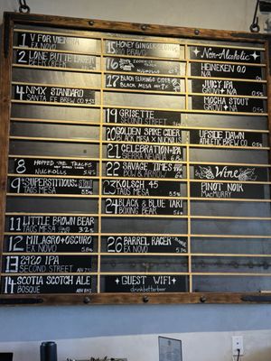 Menu photo 3 Nuckolls Brewing Co Santa Fe, NM