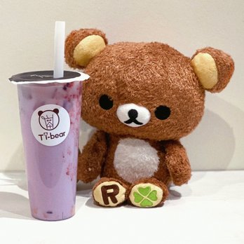 Tibear - Taro Purple Rice Latte - Bubble Tea Near Me - Berkeley, California Tibear - Taro Purple Rice Latte - Bubble Tea Near Me - Berkeley, California