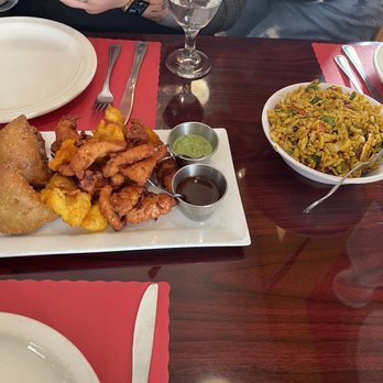 Cafe India Bar & Grill - Non-veg platter, Bhel Puri Chat - Indian Near Me - Milwaukee, Wisconsin Cafe India Bar & Grill - Non-veg platter, Bhel Puri Chat - Indian Near Me - Milwaukee, Wisconsin