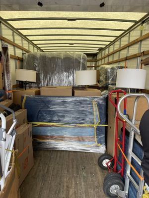 Long Distance Moving - Seamless Long-Distance Moving Solutions by 4US Moving

Are you gearing up for a long-distance move and seeking a reliable and experienced moving company to handle the logistics? Look no further than 4US Moving for top-notch long-distance moving services tailored to meet your needs. Whether you're relocating across state lines or across the country, our dedicated team is here to ensure a smooth and stress-free transition to your new home.

Here's why you can trust us with your long-distance move:

Extensive Experience: With years of experience in the moving industry, we have honed our expertise in handling long-distance relocations with precision and efficiency. From meticulous planning to careful execution, our team is committed to delivering exceptional service every step of the way.

Personalized Moving Plans: We understand that no two moves are alike, which is why we offer personalized moving plans tailored to your specific requirements. Whether you're moving a small apartment or a large family home, we work closely with you to create a customized plan that meets your needs and budget.

Professional Packing Services: Packing for a long-distance move can be overwhelming, but our professional packers are here to make the process easier. We use high-quality packing materials and techniques to ensure your belongings are well-protected during transit, giving you peace of mind throughout the journey.

Secure Transportation: Our fleet of modern moving trucks is equipped with advanced features to ensure the safe and secure transportation of your belongings. From climate control to GPS tracking, we utilize state-of-the-art technology to monitor and safeguard your items throughout the journey.

Timely Delivery: We understand the importance of timely delivery when it comes to long-distance moving. Our efficient logistics team works diligently to coordinate every aspect of your move, ensuring your belongings arrive at your new home on schedule, allowing you to settle in without delay.

Transparent Pricing: We believe in transparent pricing with no hidden fees or surprises. Our competitive rates ensure that you receive exceptional value for your investment, allowing you to budget for your long-distance move with confidence.

Excellent Customer Service: At 4US Moving, customer satisfaction is our top priority. From your initial inquiry to the final delivery of your belongings, our friendly and professional team is here to address any questions or concerns you may have, providing you with peace of mind throughout the moving process.

Experience a stress-free long-distance move with 4US Moving by your side. Contact us today to learn more about our comprehensive moving services and schedule your move with confidence!