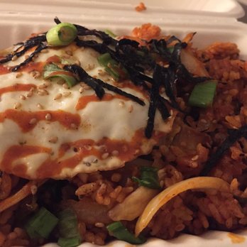 Kimchi House - Kimchi fried rice with beef - Korean Near Me - Seattle, Washington