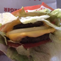 Protein-style Double Double Cheeseburger!