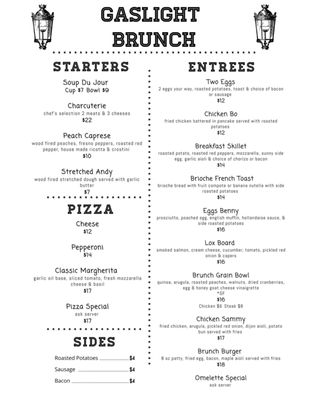 Menu photo 6 Gaslight Lake George, NY