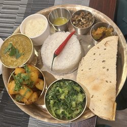 Himalayan Sherpa Kitchen - Vegetarian Thakali Vojan (Veg)