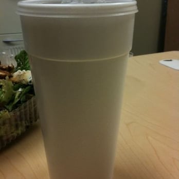 Bistro Di Bufala - My $2.00 large 16 oz iced tea. - Italian Near Me - Visalia, California