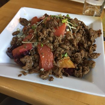 Snake River Brewing - Warm beet salad with beef... it was sublime - Brewpubs Near Me - Jackson, Wyoming