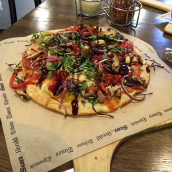 The Pizza Press - My pizza maker was amazing! I picked practically  everything on my pizza! - Salad Near Me - Orange, California