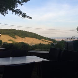 Aux Montagnards - Vue sur Lyon en contrebas