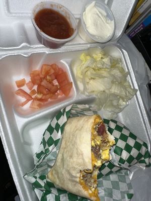 Bed & Breakfast Burrito