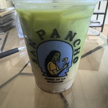 San Pancho - MATCHA HORCHATA LATTE - Mexican Near Me - Takoma Park, Maryland San Pancho - MATCHA HORCHATA LATTE - Mexican Near Me - Takoma Park, Maryland