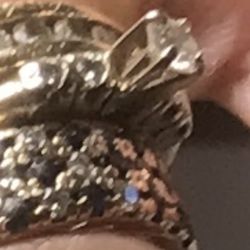 Corwin's Jewelers - Another picture of how My engagement ring looked before they "fixed it "