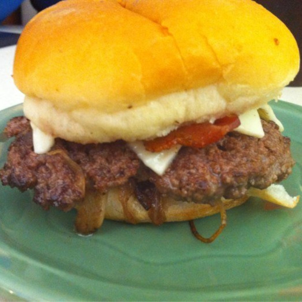 Stanley's Restaurant - Double bacon cheeseburger - Seafood Near Me - Central Falls, Rhode Island