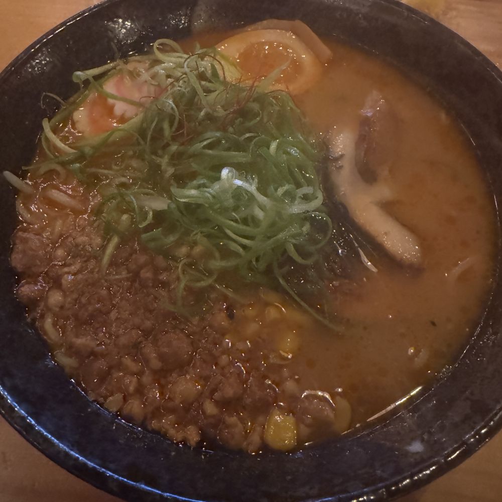 ramen with decent broth ramen with decent broth