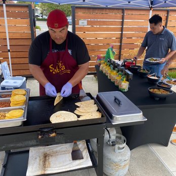 Taco Bout It - The grill and set up - Caterers Near Me - San Jose, California
