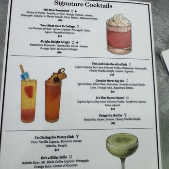 423 Main Bar Grill & Rooftop - Drink menu - Burgers Near Me - Rochester, Michigan
