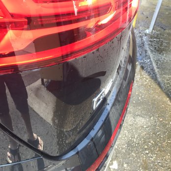 E Z Car Wash - Back of the vehicle also extremely dirty after the touch less wash - Car Wash Near Me - Tacoma, Washington