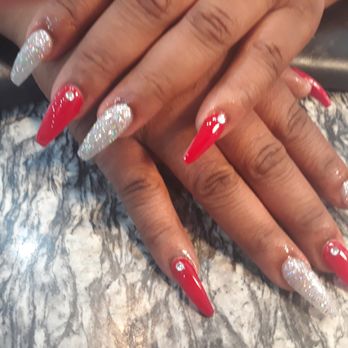 Nail USA - After the fix..just beautiful - Nail Salons Near Me - Kennesaw, Georgia