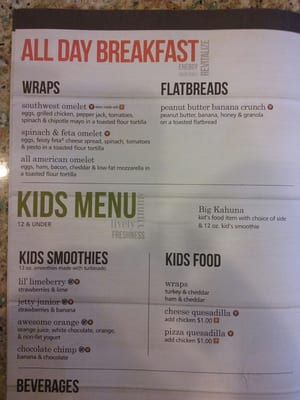 Menu photo 4 Tropical Smoothie Cafe Fort Lauderdale, FL