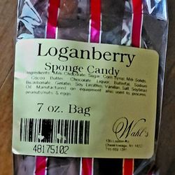 Wahl's Candies - Wahls Candies Loganberry Sponge