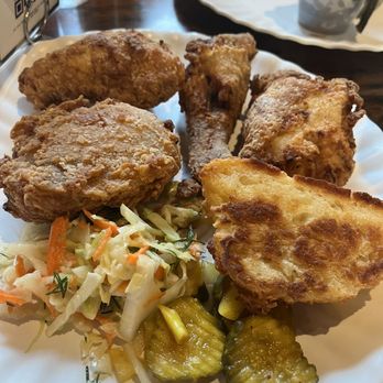 Winter Hill Brewing - Close up of the chicken platter - Breweries Near Me - Somerville, Massachusetts