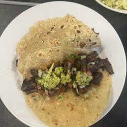 Tita’s Restaurant - Tacos Chi Cali with toppings