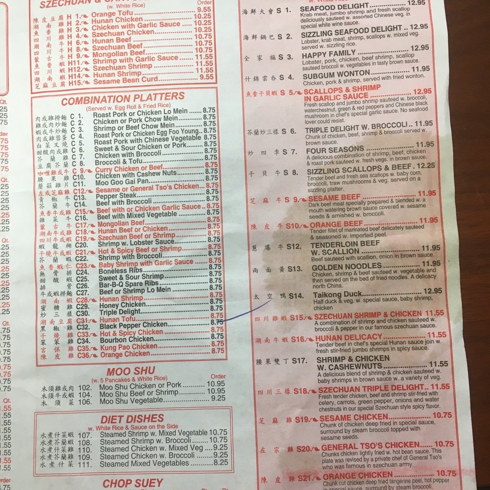 New Stars - the menu for the restaurant - Restaurants Near Me - Tallahassee, Florida