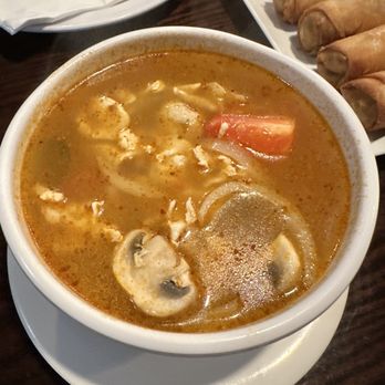 Sala Thai - Delicious Tom yum to warm us up on a cold rainy day! - Thai Near Me - Fremont, California Sala Thai - Delicious Tom yum to warm us up on a cold rainy day! - Thai Near Me - Fremont, California