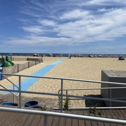 Belmar Beach 5th Ave - Wheel chair accessible beaches!!!