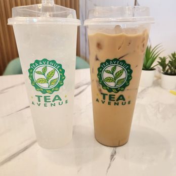 Sweet Time Bakery - Pina Colada Fizz and Red Velvet Latte - Bakeries Near Me - Mesa, Arizona