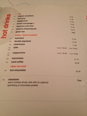 Menu photo 6 Wagamama London, ESX Menu photo 6 Wagamama London, ESX