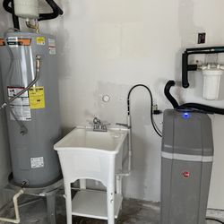 PMG Plumbing - Water heater, utility sink, water softener installation