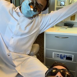 Emmanuel R De La Paz, DDS - Doc and I, either before or after my filling. Such a cool dude and he does amazing work!