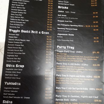Sushi Kaido - Takeout menu 3/4 - Japanese Near Me - Vancouver, British Columbia Sushi Kaido - Takeout menu 3/4 - Japanese Near Me - Vancouver, British Columbia