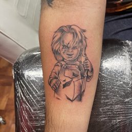 Chucky tattoo