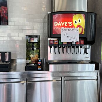 Dave's Hot Chicken - Soda machine - Chicken Shop Near Me - Burbank, California