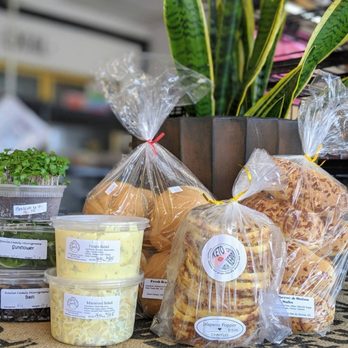 The COOP - Barbecue fixings. Gluten free bun substitute chaffles, buns, potato salad, mac salad, microgreens - Bakeries Near Me - Derby, Kansas