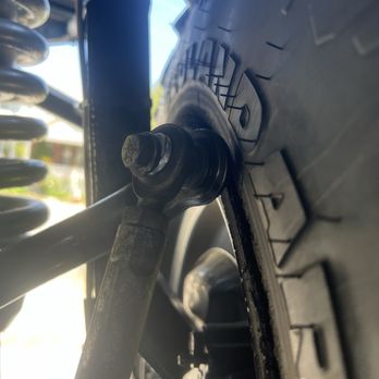 Genesis 1 Auto Concepts - Bolt cutting right into tire!!! - Auto Customization Near Me - Valencia, California