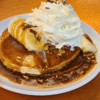Another Broken Egg Cafe - Bananas Foster Pancakes - Breakfast & Brunch Near Me - Nashville, Tennessee