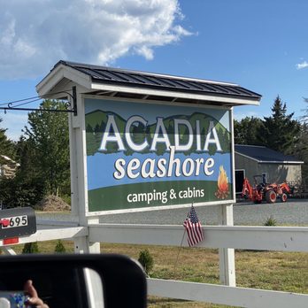 Acadia Seashore Camping & Cabins - Sign - Campgrounds Near Me - Sullivan, Maine Acadia Seashore Camping & Cabins - Sign - Campgrounds Near Me - Sullivan, Maine