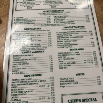 Taft Street Cafe - Menu - Delis Near Me - Hollywood, Florida Taft Street Cafe - Menu - Delis Near Me - Hollywood, Florida