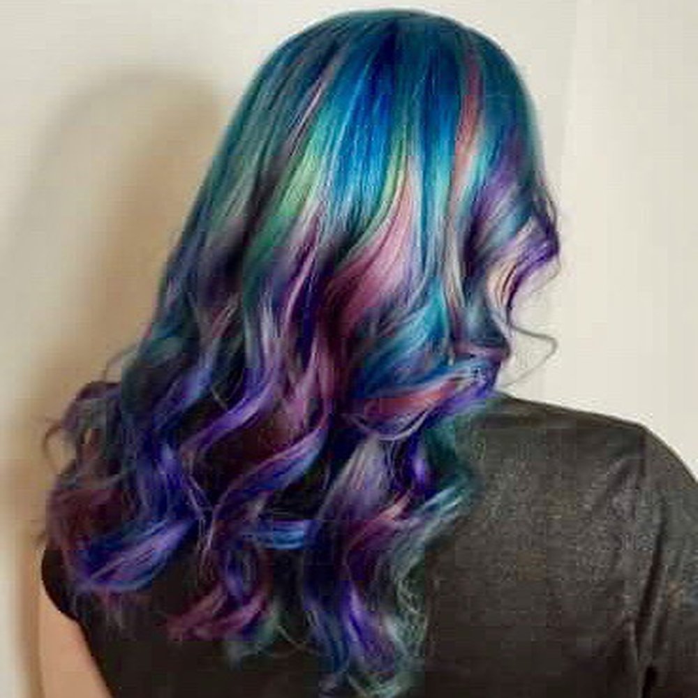 Galaxy hair color!