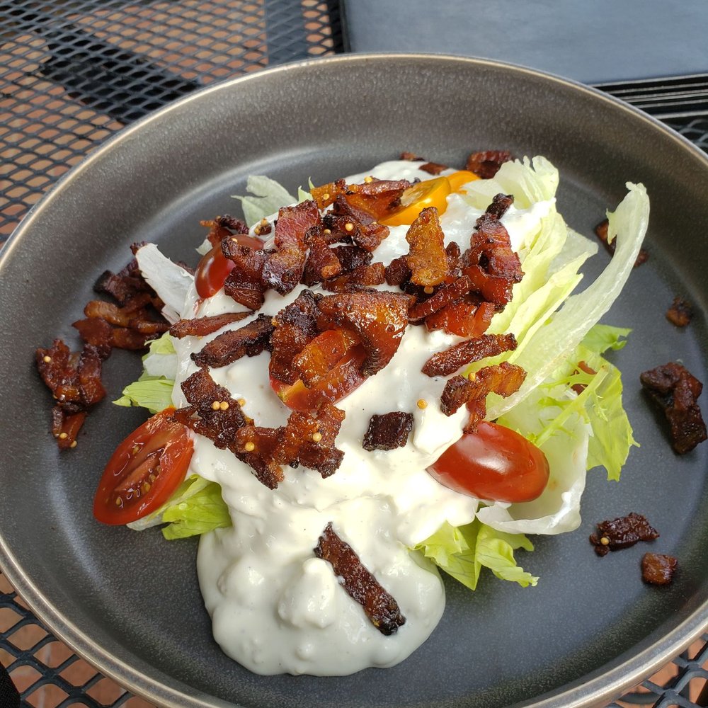 Hannah's Off The Square - Wedge salad - New American Near Me - Denton, Texas Hannah's Off The Square - Wedge salad - New American Near Me - Denton, Texas