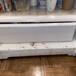 True Care Home Health Care - Two weeks of coffee waste in fridge.