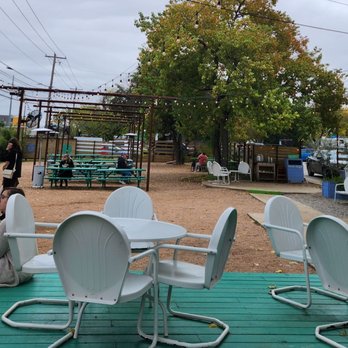 Nyam Sunshine Cuisine - Outdoor patio - Food Trucks Near Me - Austin, Texas Nyam Sunshine Cuisine - Outdoor patio - Food Trucks Near Me - Austin, Texas