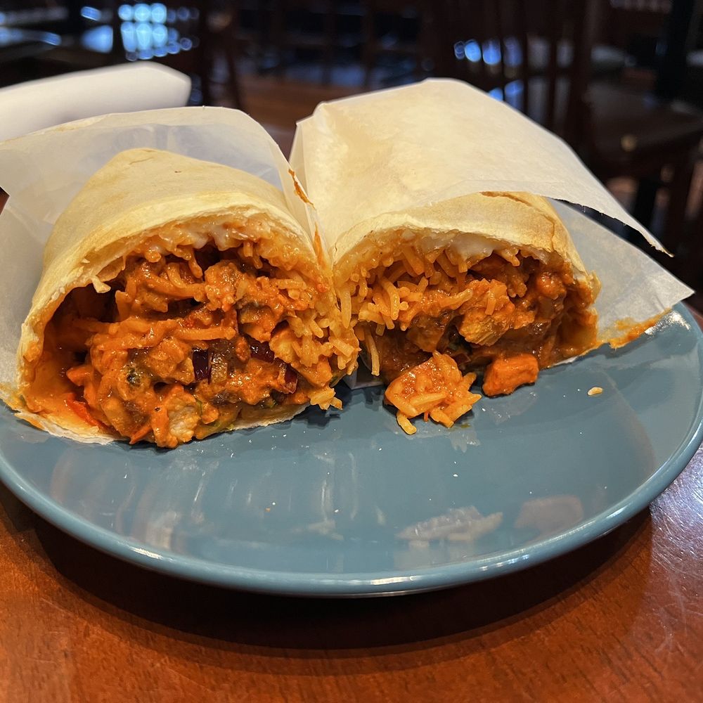 Bollywood Grill - Chicken Tikka Burrito - Indian Near Me - Lake Hiawatha, New Jersey